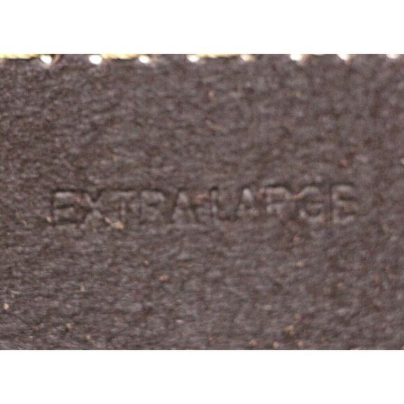 Anne Klein BROWN REAL LEATHER STITCH 1.5"Wd DRESS CASUAL WOMEN'S BELT Sz XL (I32 - Picture 10 of 16